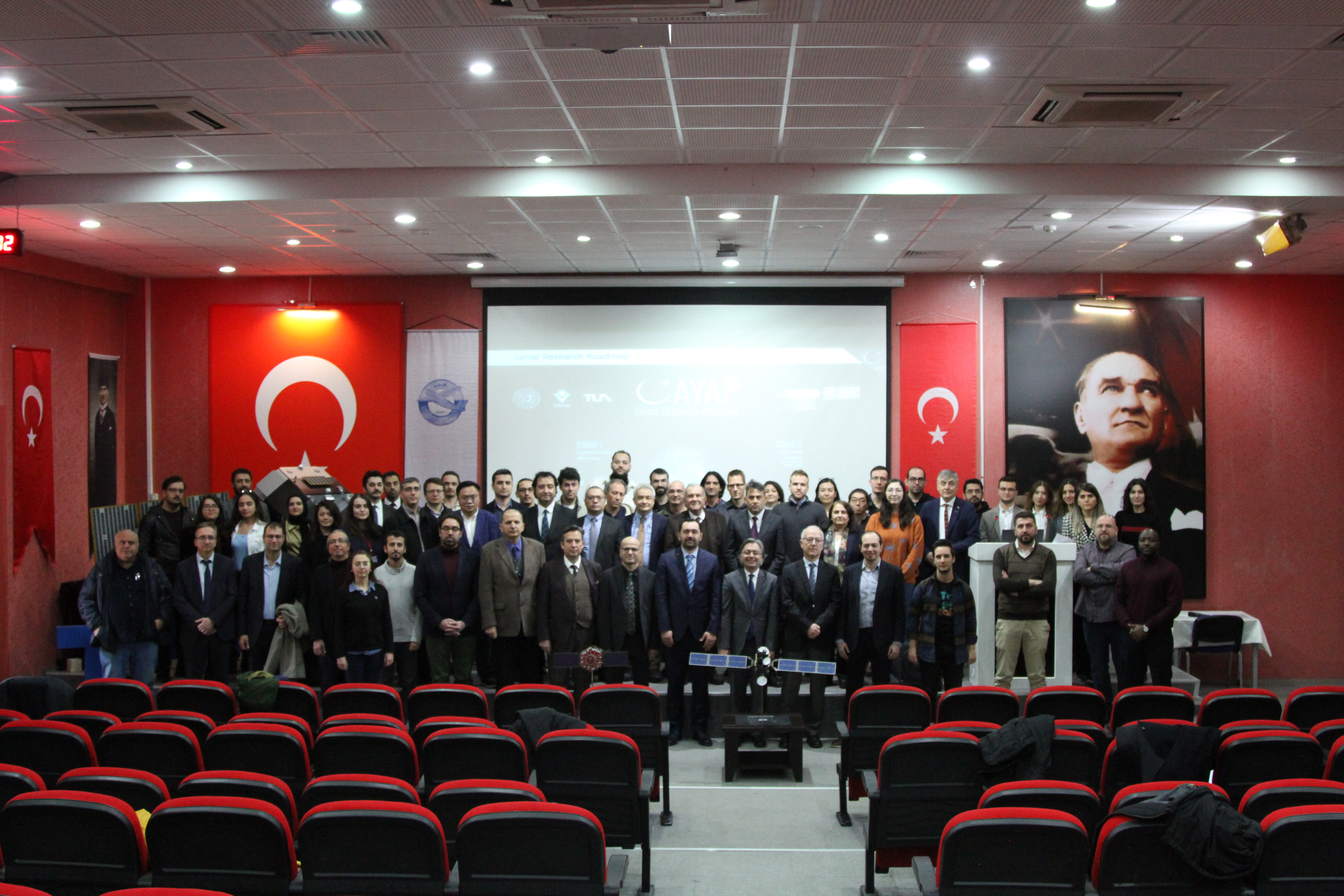 Türkiye'nin Ay Görevi'nin 2. Bilimsel Çalışma Ekibi Toplantısı Üniversitemizde Gerçekleştirildi